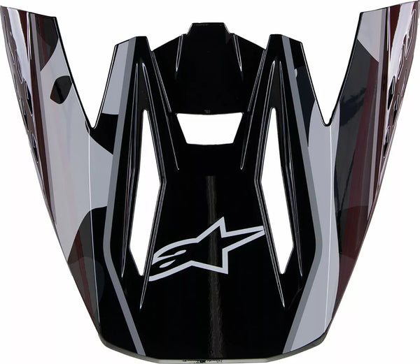 Alpinestars (MX) Visor SM5 Rov2 Gy/YLW 8983823-9350-OS
