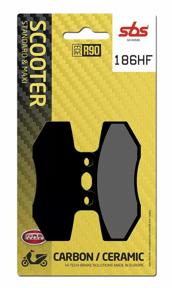 SBS BRAKE PAD CAR/CER SCOOT 186HF