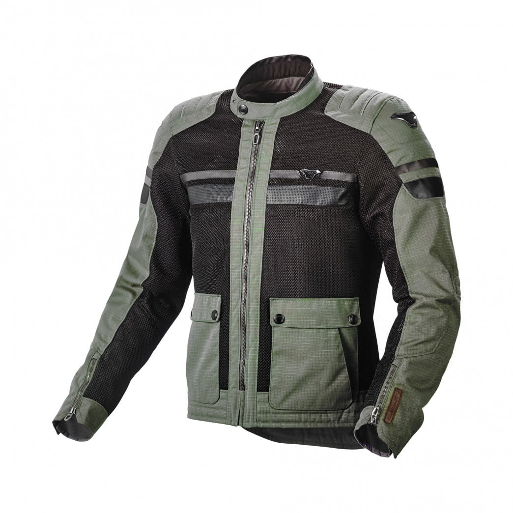 Macna Lady Textile Mc-Jacket Green Fluent