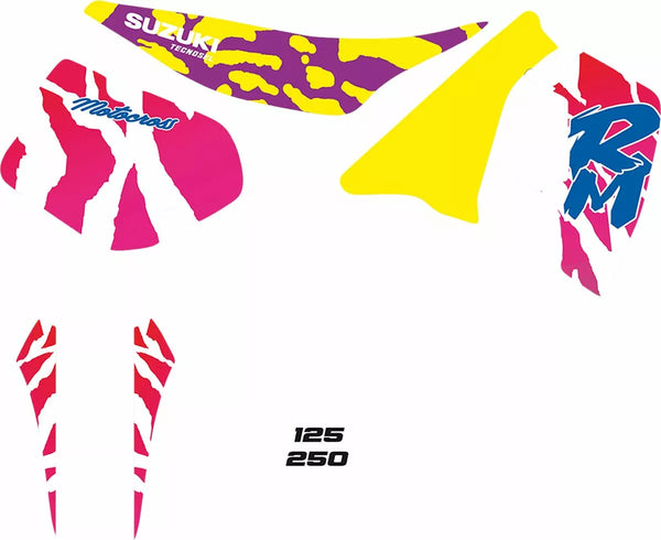 Kit grafic Tecnosel OEM Suzuki 92 23V00