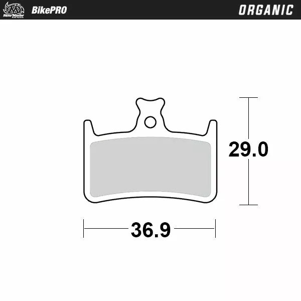 Moto-Master Brake Pad Organic 731641