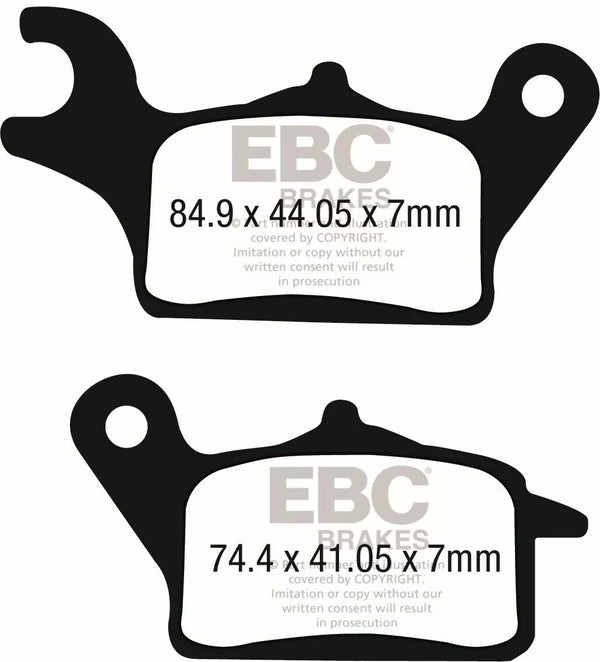 EBC Brake Pad Scooter Carbon SFAC708
