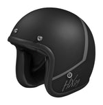 IXS Open MC Casca 89 2.0 Matt Black /Grey