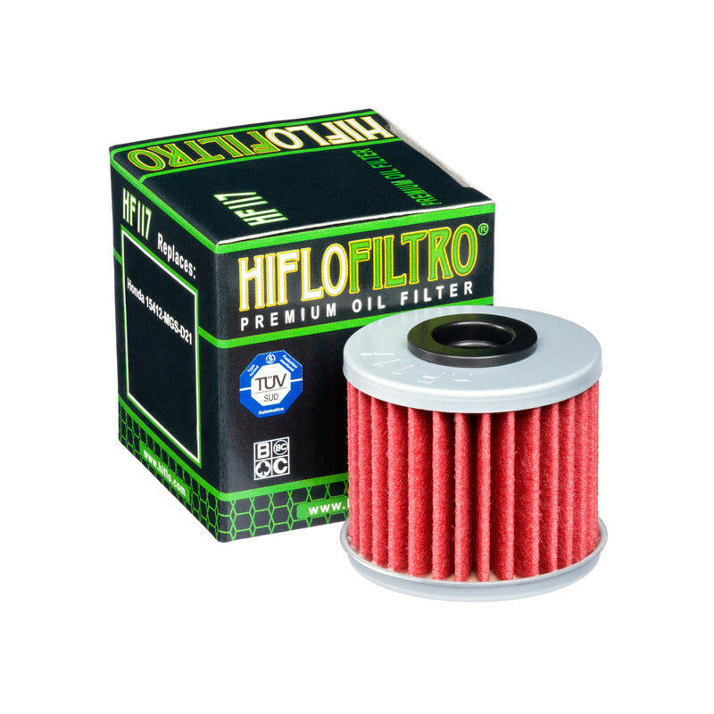 HIFLOFILTRO Oil Filter - HF117 HF117