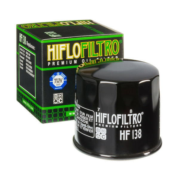 Filtru de ulei Hiflofiltro Black Glossy - HF138 HF138