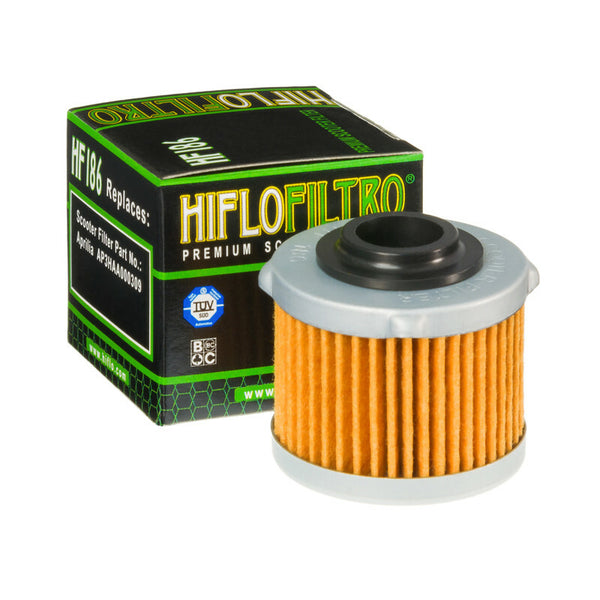 Filtru de ulei Hiflofiltro - HF186 HF186