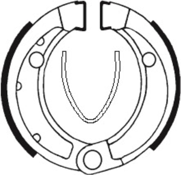 Tecnium ATV Pad de frână organică - BA048