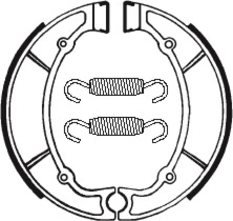 Tecnium Street Organic Brake Shoes - BA063 1022246