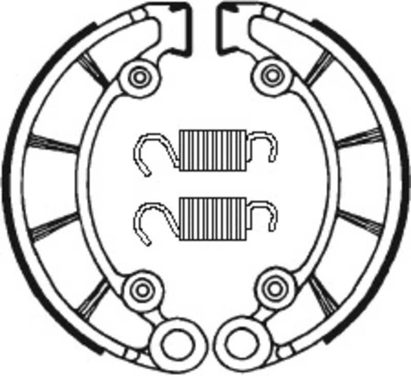 Tecnium Street/ATV Pantofi de frână organică - BA072 1022254