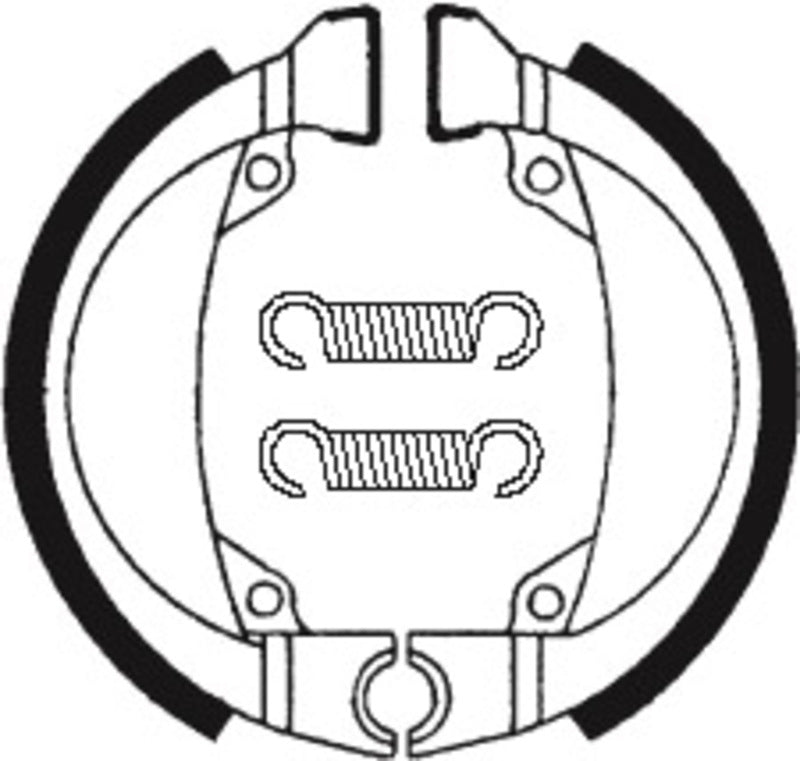 Tecnium Scooter Organic Brake Shoes - BA193 1022308