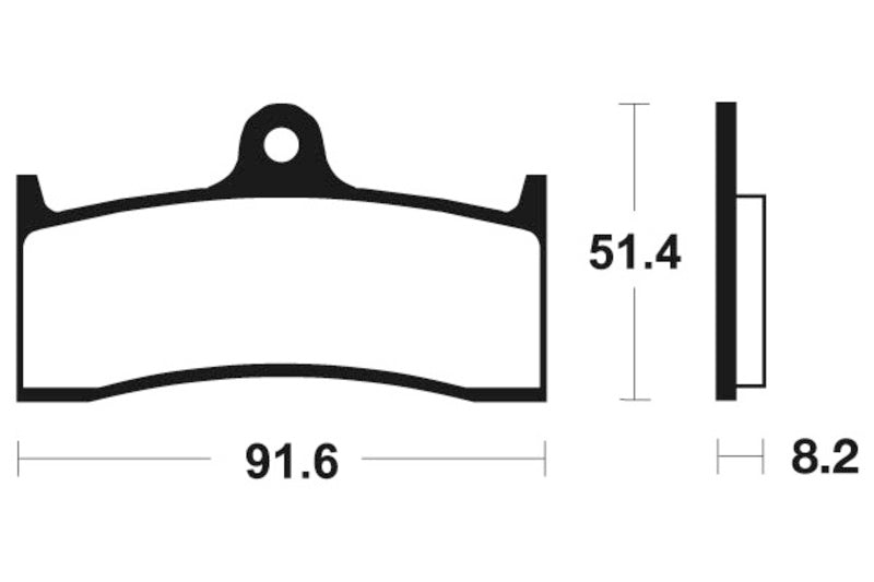 Tecnium Racing Sintered Metal Carbon Pads - MCR176 1022577