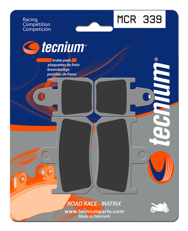 Tecnium Racing Sintered Metal Carbon Frumb Pads - MCR339 1022595