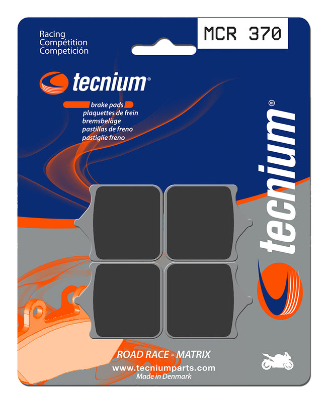 Tecnium Racing Sintered Metal Carbon Pads - MCR370 1022601