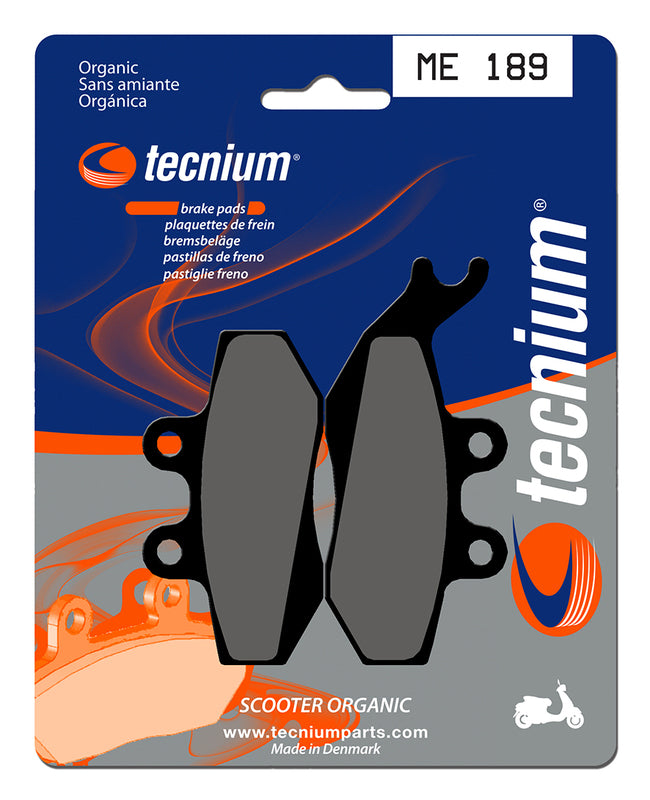 Tecnium Scooter Brake Organic Pad - ME189 1022629