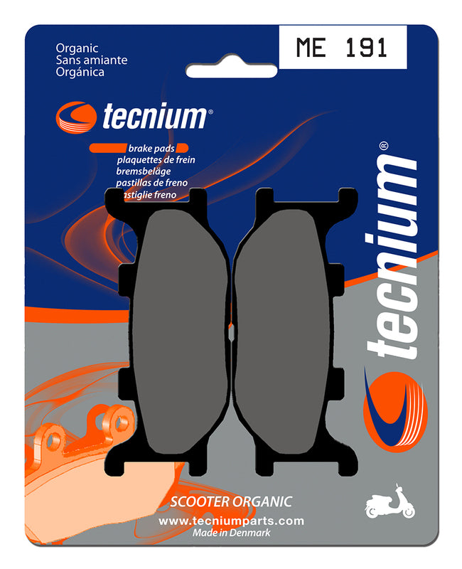 Tecnium Scooter Brake Organic Pad - ME191 1022632