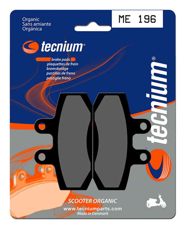 Tecnium Scooter Brake Organic Pad - ME196 1022633