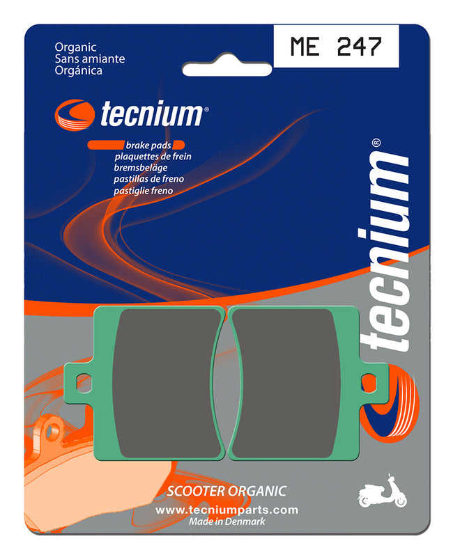 Tecnium Scooter Brake Organic Pad - ME247 1022653