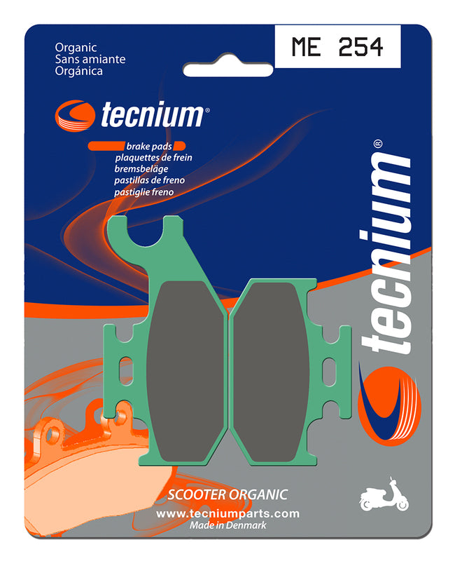 Tecnium Scooter Brake Organic Pad - ME254 1022657