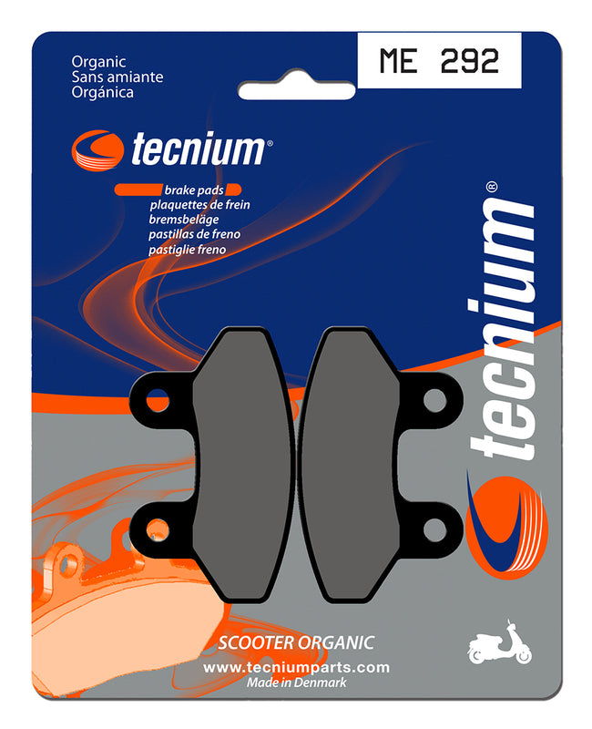 Tecnium Scooter Brake Organic Pad - ME292 1022669