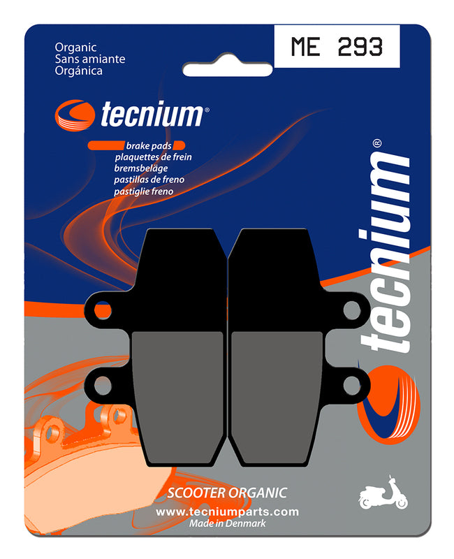 Tecnium Scooter Brake Organic Pad - ME293 1022670