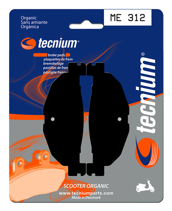 Tecnium Scooter Brake Organic Pad - ME312 1022673