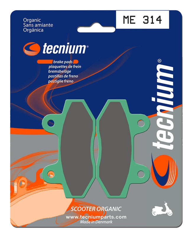 Tecnium Scooter Brake Organic Pad - ME314 1022674