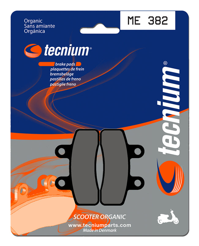 Tecnium Scooter Brake Organic Pad - ME382 1022697