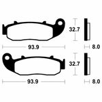 Tecnium Scooter Brake Organic Pad - ME426 1022703