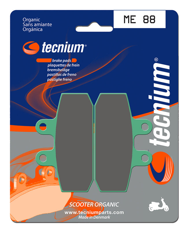 Tecnium Scooter Brake Organic Pad - ME88 1022713