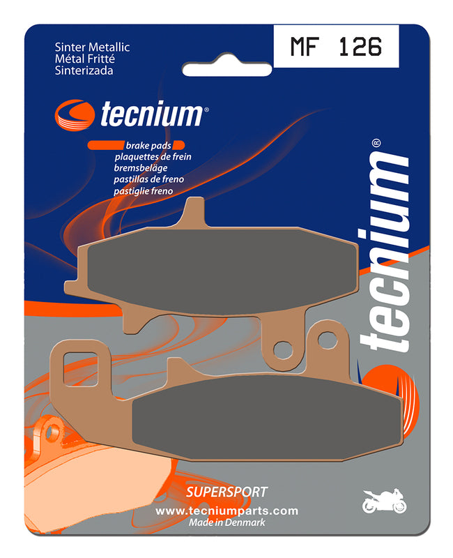 Tecnium Street Performance Sintered Metal Brake Pad - MF126 1022722