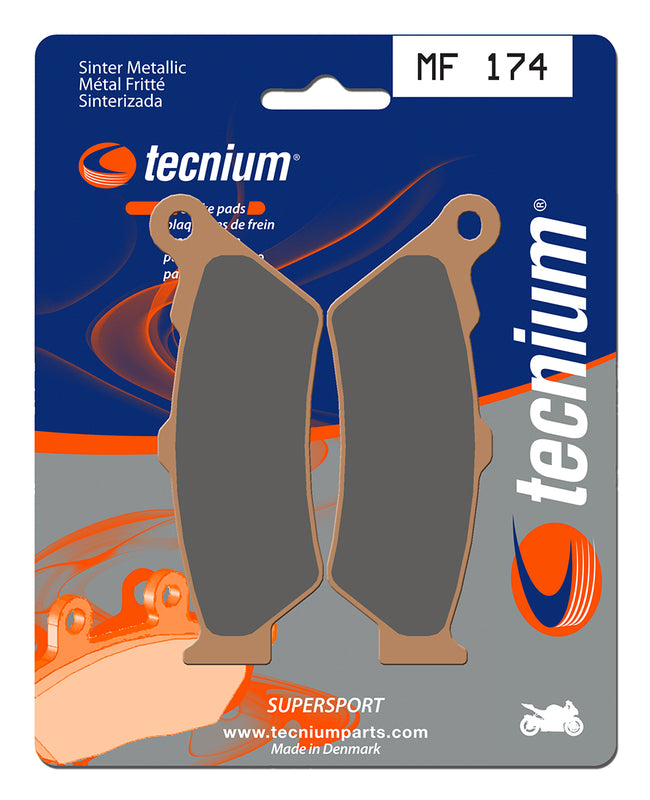 Tecnium Street Performance Sintered Metal Brake Pad - MF174 1022738