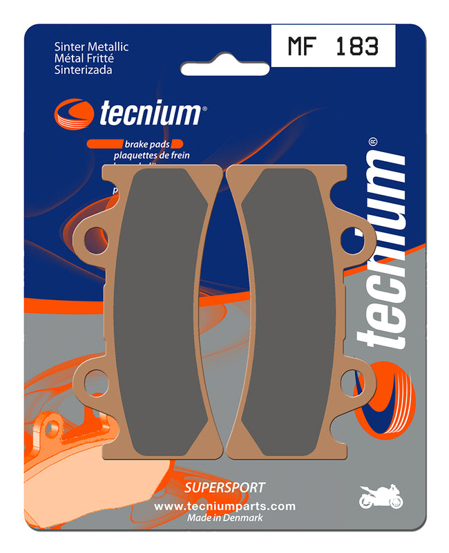 Tecnium Street Performance Sintered Metal Brake Pad - MF183 1022741