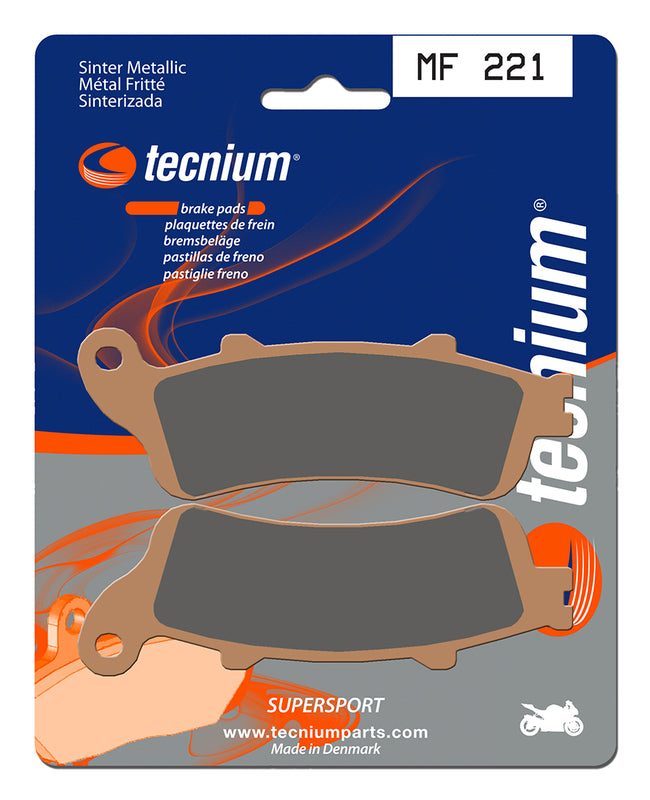 Tecnium Street Performance Sintered Metal Brake Pad - MF221 1022752