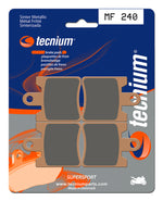 Tecnium Street Performance Sintered Metal Brake Pad - MF240 1022758