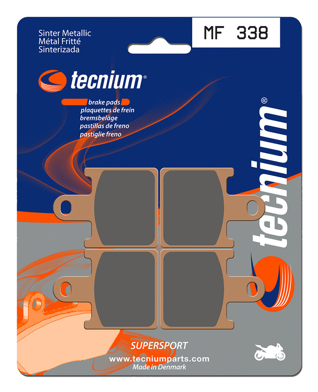 Tecnium Street Performance Sintered Metal Brake Pad - MF338 1022775