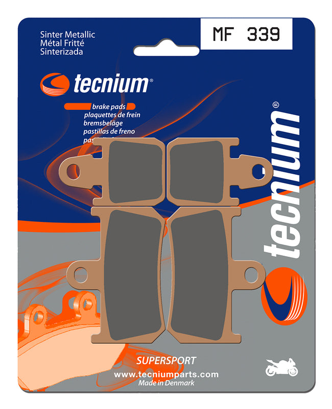 Tecnium Street Performance Sintered Metal Brake Pad - MF339 1022776