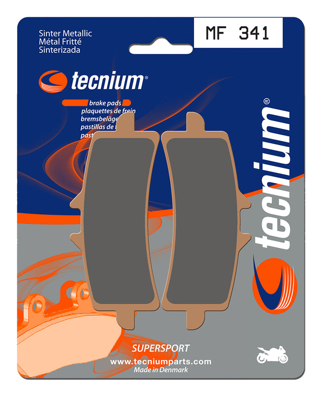 Tecnium Street Performance Sintered Metal Brake Pad - MF341 1022777