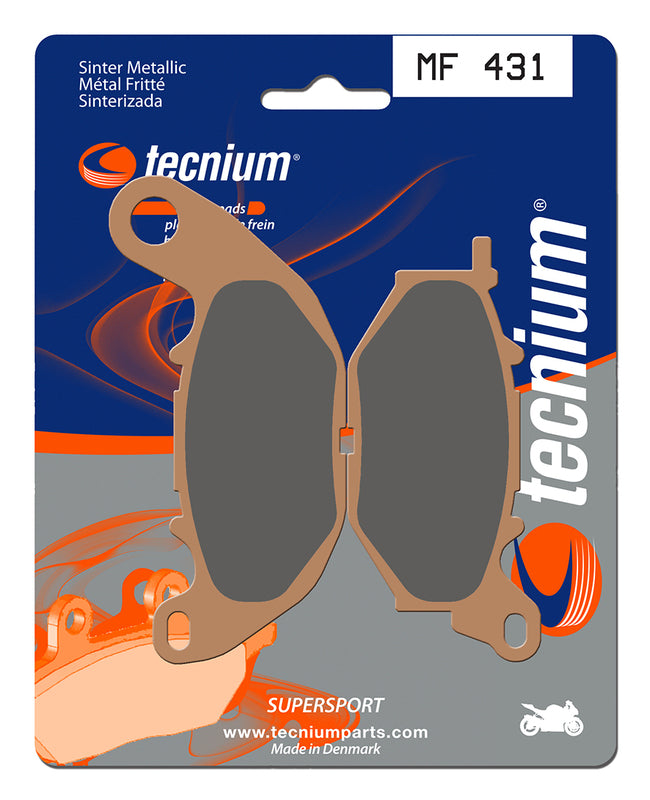 Tecnium Street Performance Sintered Metal Brake Pad - MF431 1022794