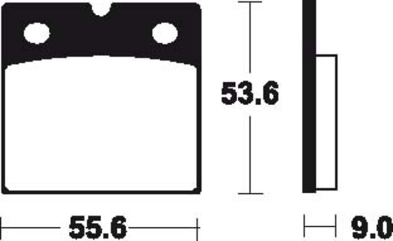 Tecnium Street Performance Sintered Metal Brake Pad - MF6 1022801