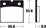 Tecnium Street Performance Sintered Metal Brake Pad - MF6 1022801