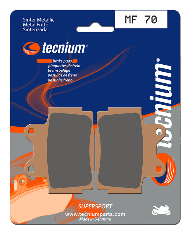 Tecnium Street Performance Sintered Metal Brake Pad - MF70 1022803