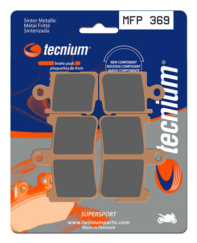 Tecnium Trail Performance Sintered Metal Brake Pad - MFP369 1022832