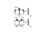 Tecnium Trail Performance Sintered Metal Brake Pad - MFP369 1022832