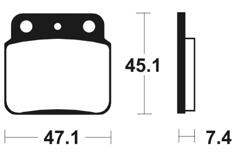 Tecnium MX/ATV Sintered Metal Pads - MO149 1022848