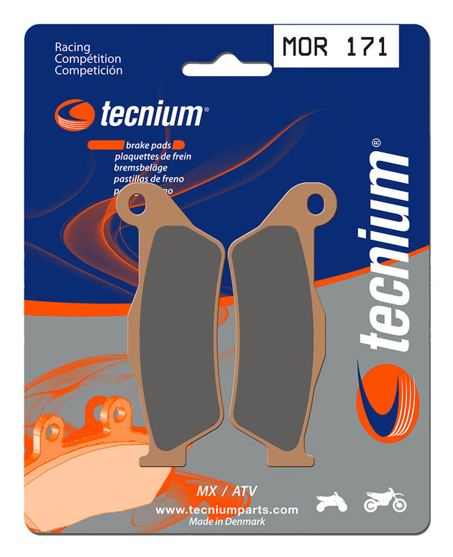 Tecnium Racing MX/ATV Sintered Metal Pads - Mor171 1022952