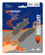 Tecnium Racing MX/ATV Sintered Metal Pads - MOR226 1022962