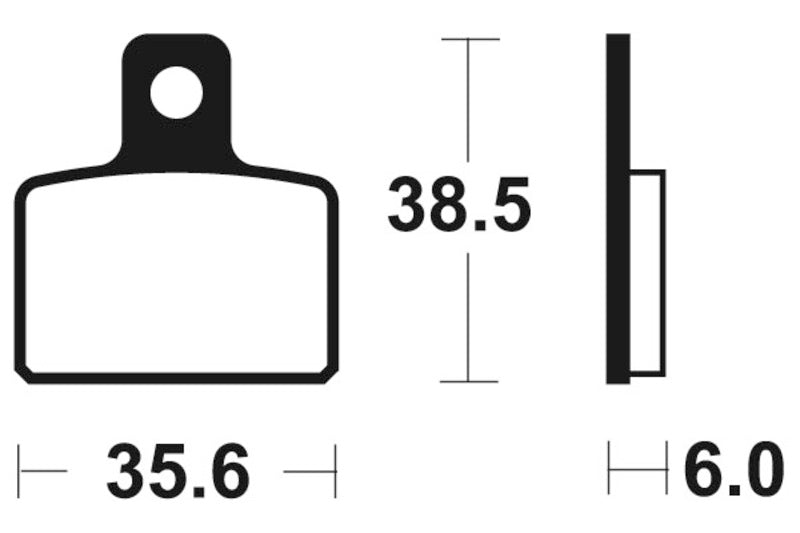 Tecnium Racing MX/ATV Sintered Metal Pads - MOR303 1022982