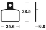 Tecnium Racing MX/ATV Sintered Metal Pads - MOR303 1022982