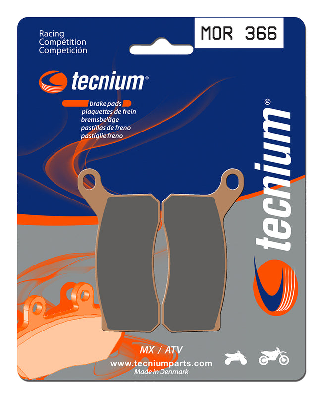 Tecnium Racing MX/ATV Sintered Metal Pads - Mor366 1022998