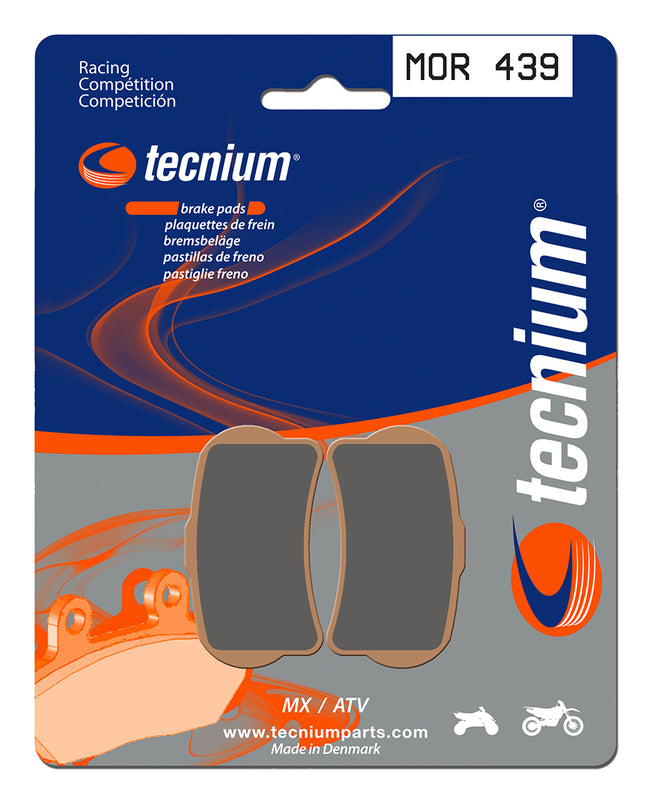 Tecnium Racing MX/ATV Sintered Metal Pads - Mor439 1023016